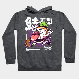 Jumping Salmon Sushi Hoodie